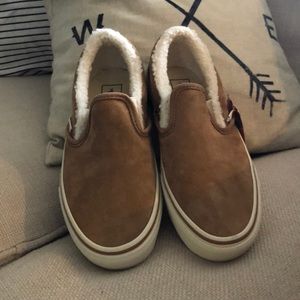 Suede Shearling Vans